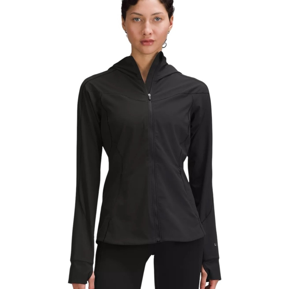 Lululemon Mist Over Windbreaker with Hoodie